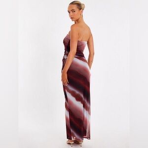 Quiz Strapless Ombre Maxi Skirt